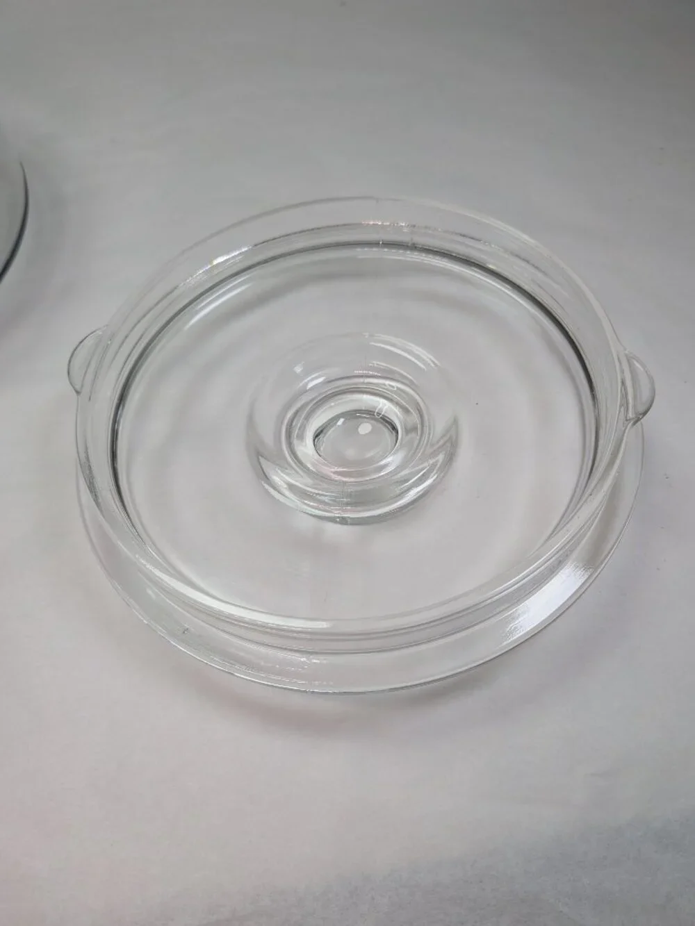 Vintage Pyrex Flameware 2 Quart Glass Covered Saucepan Pot Lid 6214-B 6213-C